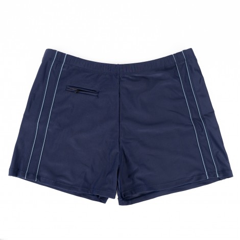 Costum de baie tip Boxeri Adam, albastru