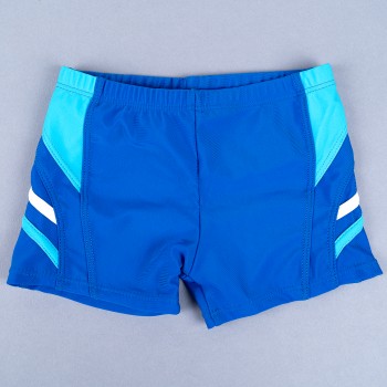 Costum de baie tip Boxeri Atlas, albastru
