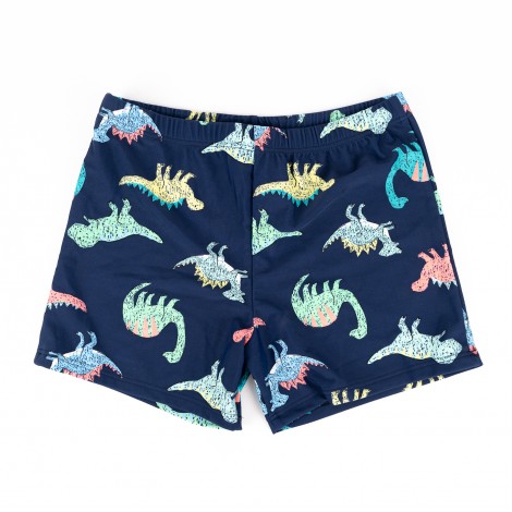 Costum de baie tip Boxeri Dino, albastru
