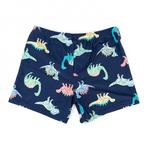 Costum de baie tip Boxeri Dino, albastru