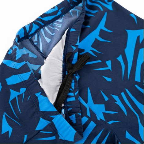 Costum de baie tip Boxeri Jungle, albastru