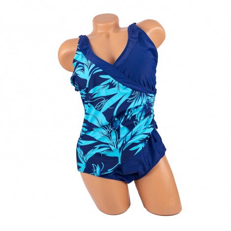 Costum de baie Cassy, albastru, intreg