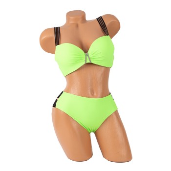 Costum de baie Eden, verde, 2 piese