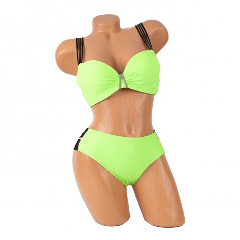 Costum de baie Eden, verde, 2 piese