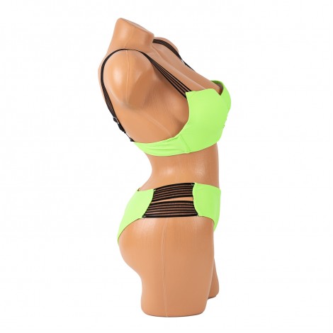 Costum de baie Eden, verde, 2 piese