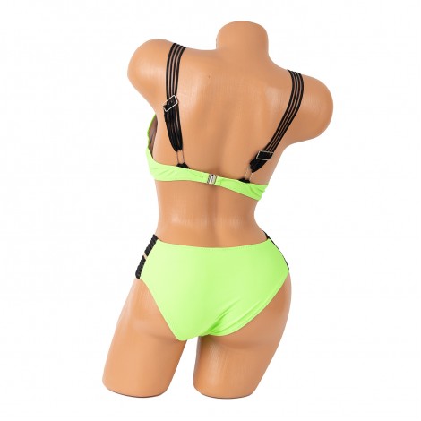 Costum de baie Eden, verde, 2 piese