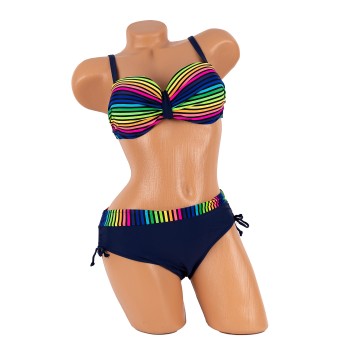 Costum de baie Flori, blue, 2 piese