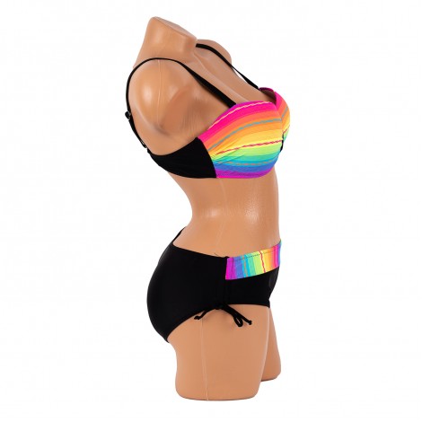 Costum de baie Flori, black, 2 piese Costum de baie Flori, black, 2 piese