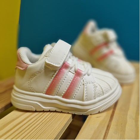 Pantofi Sport Camelia white pink Thoes