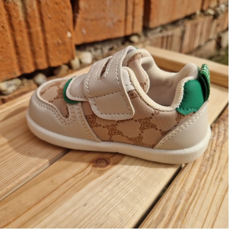 Pantofi Sport Green Bear white Thoes