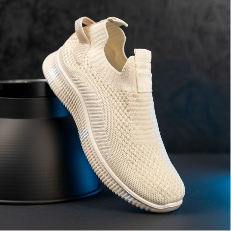 Pantofi Sport Avery cream