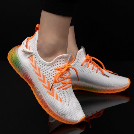 Pantofi Sport Mia albi