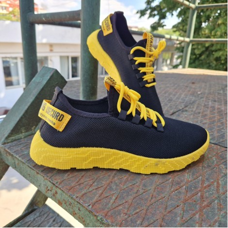 Pantofi Sport Warner black-yellow TopH