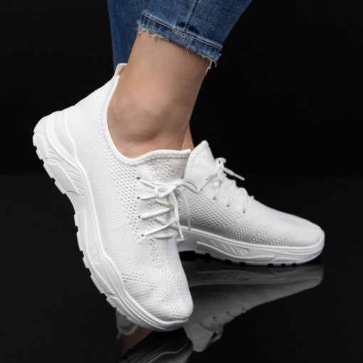 Pantofi Sport Miruna albi