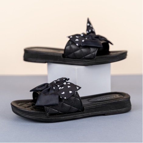 Papuci Britany black Papuci Britany black