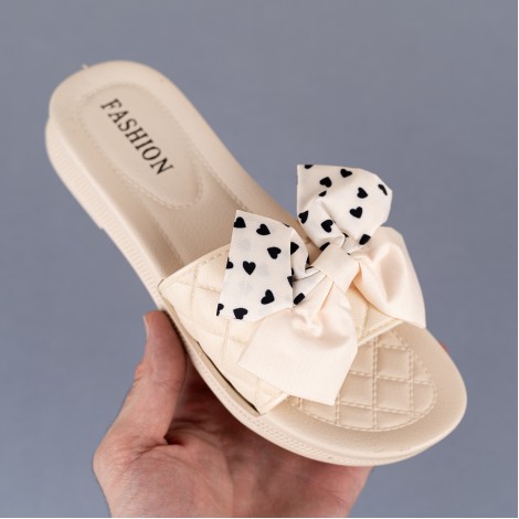 Papuci Britany crem Papuci Britany crem
