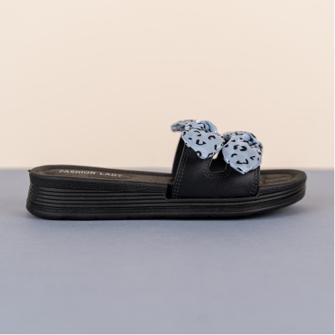 Papuci Lady black