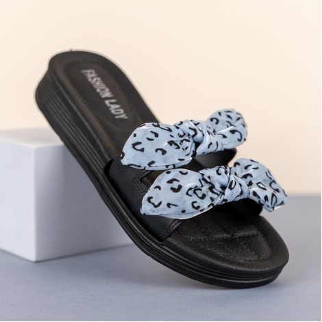 Papuci Lady black