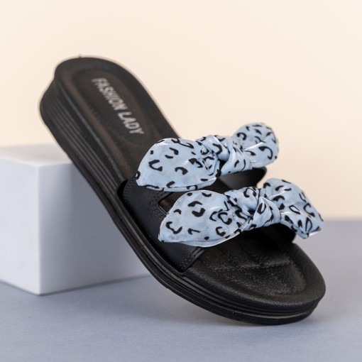 Papuci Lady black