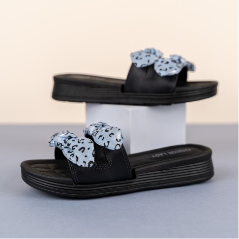 Papuci Lady black