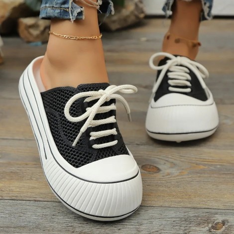 Saboti tip crocs Anya black