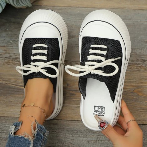 Saboti tip crocs Anya black
