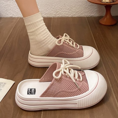 Saboti tip crocs Anya pink