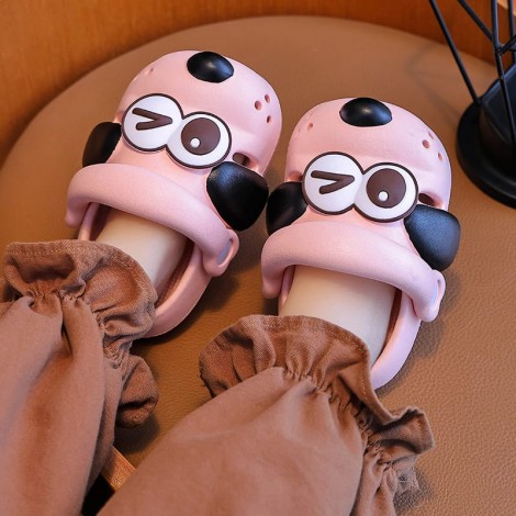Saboti tip crocs Doggy pink