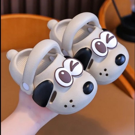 Saboti tip crocs Doggy sky blue