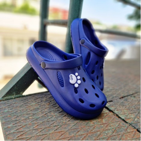 Saboti tip crocs George blue