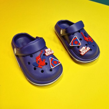 Saboti tip crocs Paianjen blue