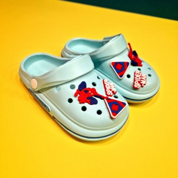 Saboti tip crocs Paianjen green