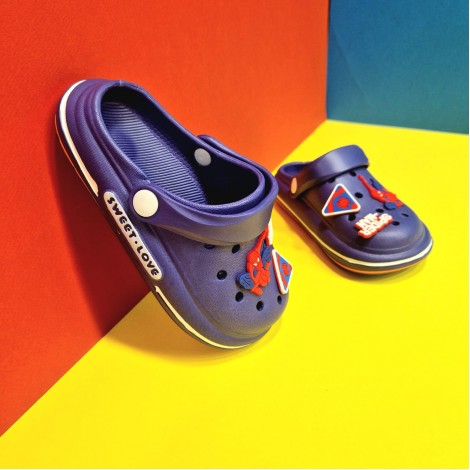 Saboti tip crocs Paianjen blue Saboti tip crocs Paianjen blue