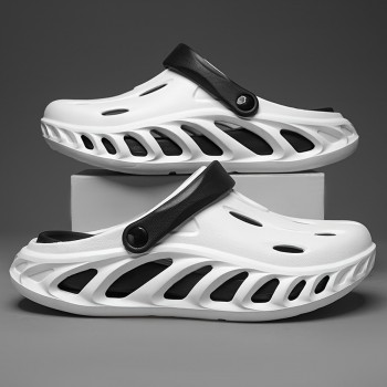 Saboti tip crocs Sandu white