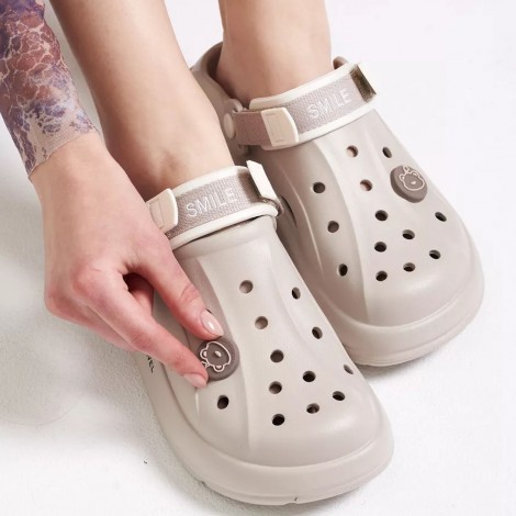 Saboti tip crocs Sunny beige easter Saboti tip crocs Sunny beige easter