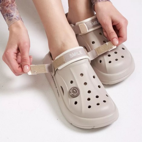 Saboti tip crocs Sunny beige easter Saboti tip crocs Sunny beige easter