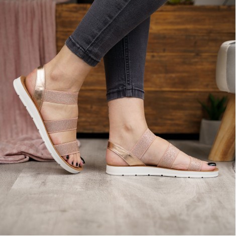 Sandale Casia gold