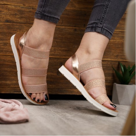Sandale Casia gold