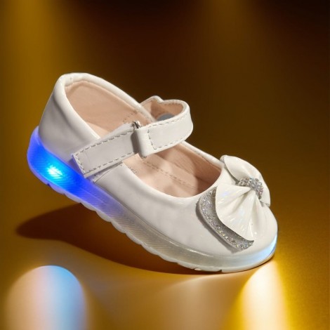 Pantofi Princess alb mrt24