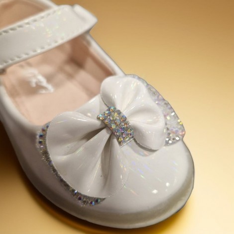 Pantofi Princess alb mrt24