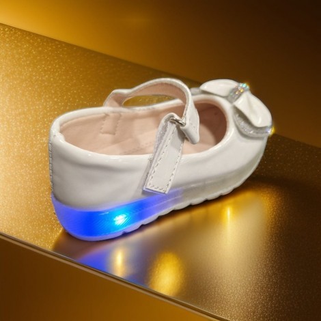 Pantofi Princess alb mrt24
