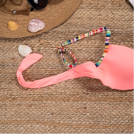 Costum de baie Agata, orange, 2 piese