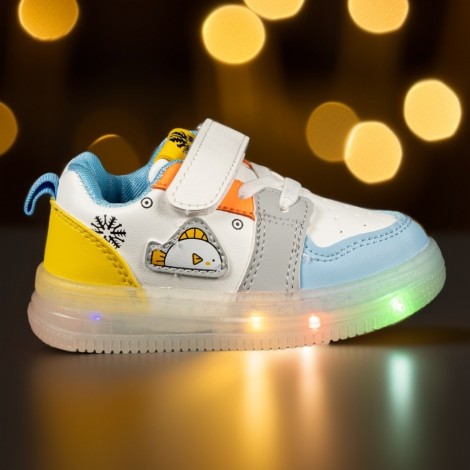 Pantofi Sport cu luminite Arigo blue, mrt24