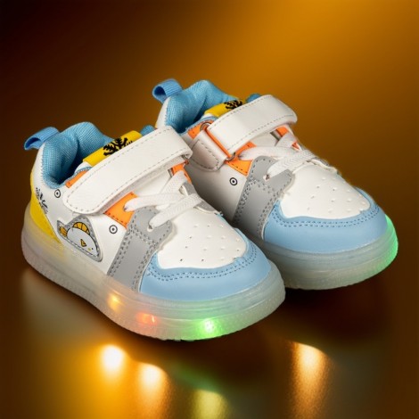 Pantofi Sport cu luminite Arigo blue, mrt24