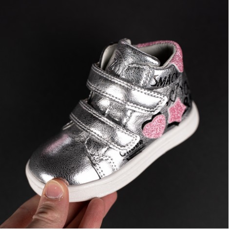 Pantofi Sport Glitter silver
