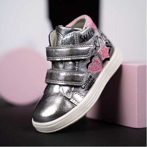 Pantofi Sport Glitter silver