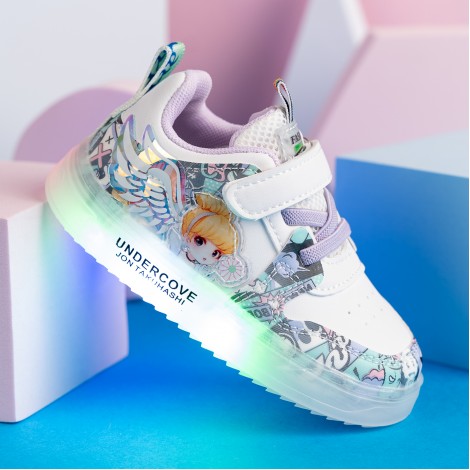 Pantofi Sport cu luminite Akira violet