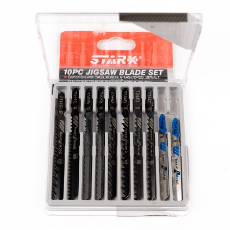 Set 10 lame T111C-T101B-T144D-T124D lemn si T118A metal HCS, fierastrau pendular tip soricel