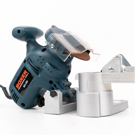 Aparat de ascutit lanturi de drujba, Boxer BX-200, 230V, 850W, disc 100mm Aparat de ascutit lanturi de drujba, Boxer BX-200, 230V, 850W, disc 100mm