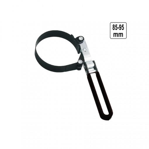 Cheie filtru ulei cu banda, 85 - 95 mm, unghi si prindere ajustabile